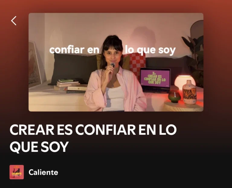 Ahora también escuchas a Anabel Musante en su podcast CALIENTE